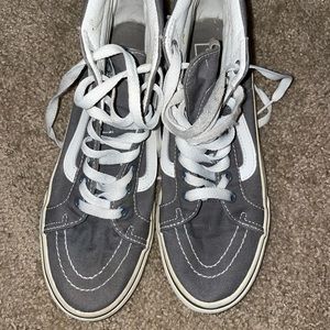Grey High-Top Vans